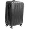 KIT Conjunto De Malas de Viagem P/M/G em Abs - Preto - Nagano