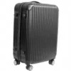 KIT Conjunto De Malas de Viagem P/M/G em Abs - Preto - Nagano