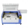 Máquina CNC Router Laser Corte e Gravação 60x40cm 80w Mesa de Elevação com 220v Sensor Fluxo de Água - Nagano