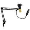 Microfone Condensador Pop Filter Aranha com Braço Articulado - BM800 - Tander
