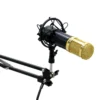 Microfone Condensador Pop Filter Aranha com Braço Articulado - BM800 - Tander