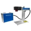 Máquina de Gravação Laser Fiber 3D 50w com Entrada Eixo Rotativo - Nagano