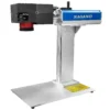 Máquina de Gravação Laser Fiber 3D 50w com Entrada Eixo Rotativo - Nagano