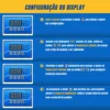 Prensa Térmica 8 em 1 Sublimação Camiseta Caneca Boné Prato 60hz - 110v - Tander