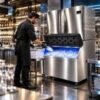 Máquina de Gelo 1500kg/dia 500 Litros Reservatório Inox 380v Tipo Cubo - Nagano