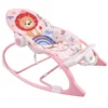 Cadeirinha de Descanso para Bebê Balanço Reclinável - Rosa - Nagano