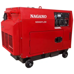 Gerador de Energia 10kva Diesel Partida Elétrica 110v/220v Silenciado 14hp Monofásico - Nagano