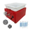 Mini Torno Elétrico Giratório para Cerâmica Pintura e Modelagem Bivolt 30w - Nagano