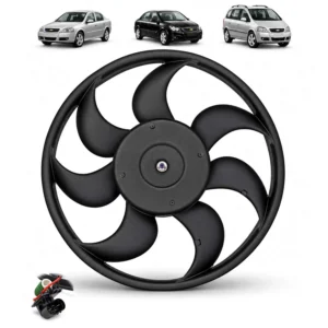 Ventoinha 4 Pinos Radiador Astra Vectra Zafira 2.0 F006B10295 F006B10296 - Tander