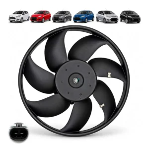Ventoinha Radiador e Motor Ford Ka New Fiesta 1.0 1.5 1.6 com Ar - Tander